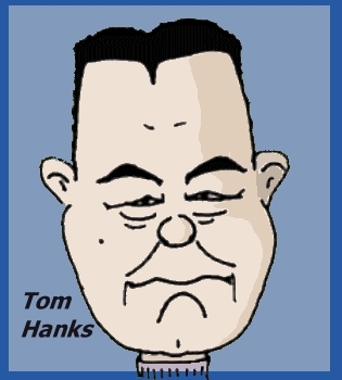 Cartoon: Tom Hanks (medium) by michaskarikaturen tagged tom,hanks,karikatur