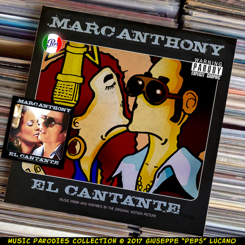 Cartoon: Marc Anthony - El Cantante (medium) by Peps tagged marc,anthony,el,cantante
