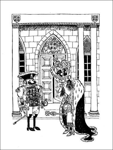 Cartoon: King Hoopla (medium) by Stef 1931-1995 tagged illustration