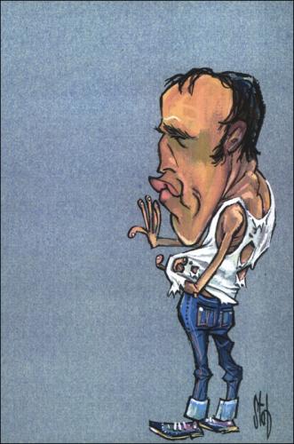 Cartoon: Movie Caricatures 9 (medium) by Stef 1931-1995 tagged movie,caricature,hollywood