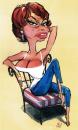Cartoon: Movie Caricatures 4 (small) by Stef 1931-1995 tagged movie,caricature,hollywood