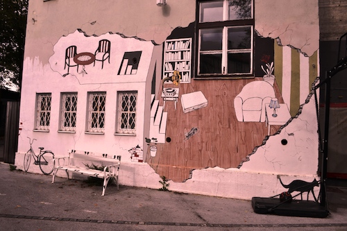 Cartoon: Graffiti Show (medium) by Zlatko Iv tagged kunst,natura,culture,kult,love,collector,angeln,danke,klima,herz