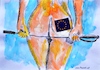 Cartoon: Europa Erection (small) by Zlatko Iv tagged europa,sattel,liebe,kleid,nude,fasching,balkan
