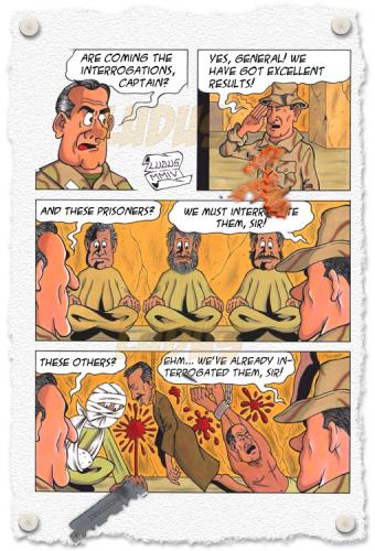Cartoon: Desert cowboys 3 (medium) by Ludus tagged iraq,war