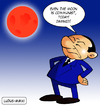 Cartoon: Berlusconi and the red Moon (small) by Ludus tagged moon,berlusconi