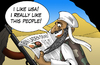 Cartoon: Osama Bin Laden (small) by Ludus tagged osama