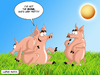 Cartoon: Swine flu... (small) by Ludus tagged flu pigs swine
