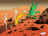 Cartoon: Water on Mars (small) by Ludus tagged mars