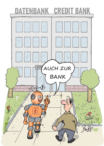 Cartoon: Datenbank (medium) by BuBE tagged ki,datenbank,bank,künstliche,intelligenz,aufladen,speicherung,datenzugriff,forschung,computer,logistik,ki,datenbank,bank,künstliche,intelligenz,aufladen,speicherung,datenzugriff,forschung,computer,logistik