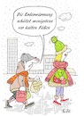 Cartoon: Mode und Erderwärmung (small) by BuBE tagged erderwärmung,klimawandel,mode,wintermode,fashion,kalt,füße