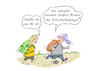 Cartoon: Was ist KI (small) by BuBE tagged ki,schule,erklärung,schulweg,kindermund,entschuldigungen,einfach,naivität,schulanfänger