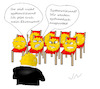 Cartoon: Ehrwürdig (small) by Jochen N tagged besprechung,versammlung,gruppe,treffen,inzidenz,corona,pandemie,covid,19,systemrelevant,impfung,impfstoff,ehre,ehrenwort,tod,wut,ärger,stuhl,stühle