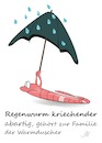 Cartoon: Regenwurm (small) by Jochen N tagged regenwurm,wurm,würmer,regen,schirm,regenschirm,kriechen,kriechtier,insekt,tier,nass,nässe,abartig,warmduscher,zuordnung