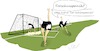 Cartoon: Torheit (small) by Jochen N tagged dummheit,dumm,vogel,strauß,kopf,sand,fußball,tor,rasen,ball,strafraum,torschuss,torschlusspanik