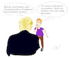 Cartoon: Trump (small) by Jochen N tagged praktikum,praktikant,usa,präsident,weißes,haus,wahlkampf,dumm,sinnfrei,ziel,lebensziel,pistole,munition,motivation