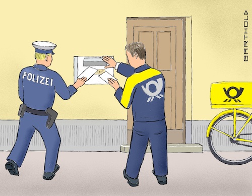 Briefzustellung in Hessen