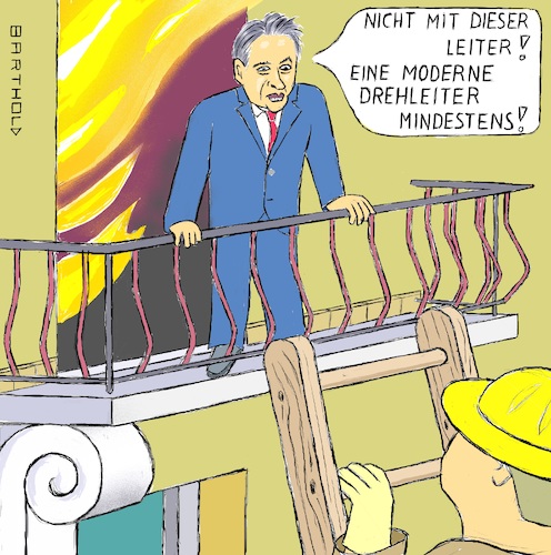 Cartoon: Dankbarer Conte (medium) by Barthold tagged guiseppe,conte,premierminister,italien,m5s,fünfsternebewegung,populist,eu,europäische,union,corona,aufbaufond,finanzierung,coronabonds,haftung,fremde,schulden,kredit,transferleistung,brennendes,haus,balkon,holzleiter,feuerwehr,drehleiter,karikatur,barthold,guiseppe,conte,premierminister,italien,m5s,fünfsternebewegung,populist,eu,europäische,union,corona,aufbaufond,finanzierung,coronabonds,haftung,fremde,schulden,kredit,transferleistung,brennendes,haus,balkon,holzleiter,feuerwehr,drehleiter,karikatur,barthold