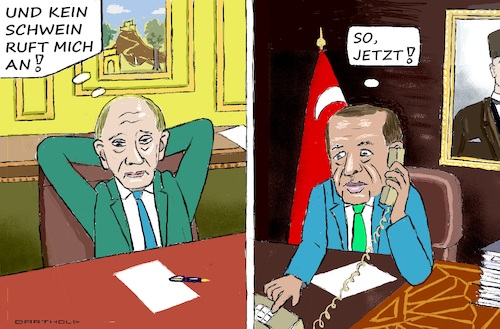 Cartoon: Frei nach Max Raabe (medium) by Barthold tagged telefonat,erdogan,putin,ziel,steigerung,handel,unterlaufung,sanktionen,autokraten,kumpanei,legal,aber,verwerflich,redensart,kein,schwein,ruft,mich,an,song,max,raabe,cartoon,karikatur,barthold,telefonat,erdogan,putin,ziel,steigerung,handel,unterlaufung,sanktionen,autokraten,kumpanei,legal,aber,verwerflich,redensart,kein,schwein,ruft,mich,an,cartoon,karikatur,barthold