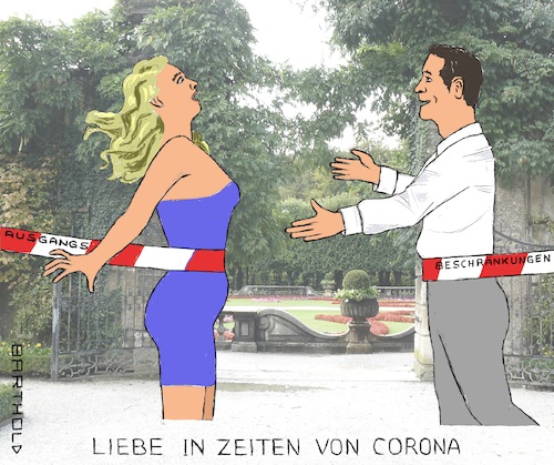 Cartoon: Liebe in Zeiten von Corona (medium) by Barthold tagged corona,virus,sars,cov2,pandemie,gesundheitsnotstand,kontaktverbot,ausgangsbeschränkungen,liebespaar,romeo,julia,absperrband,park,tor,cartoon,barthold,corona,virus,sars,cov2,pandemie,gesundheitsnotstand,kontaktverbot,ausgangsbeschränkungen,liebespaar,romeo,julia,absperrband,park,tor,cartoon,barthold