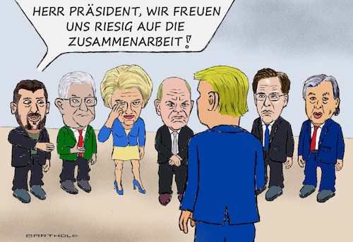 Cartoon: Man sieht es ihnen an! (medium) by Barthold tagged usa,präsidentenwahl,2024,presidential,election,sieger,donald,trump,betroffene,politicians,concerned,bestürzung,consternation,skepsis,skepticism,wolodymyr,selenskyj,zelensky,mahmud,abbas,westjordanland,ursula,leyen,eu,olaf,scholz,mark,rutte,nato,antonio,guterres,uno,cartoon,karikatur,barthold,usa,präsidentenwahl,2024,presidential,election,sieger,donald,trump,betroffene,politicians,concerned,bestürzung,consternation,skepsis,skepticism,wolodymyr,selenskyj,zelensky,mahmud,abbas,westjordanland,ursula,leyen,eu,olaf,scholz,mark,rutte,nato,antonio,guterres,uno,cartoon,karikatur,barthold