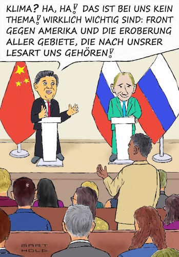 Treffen Xi Jinping - Putin