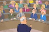 Cartoon: Rede z. Konst. d. Bndstags 2025 (small) by Barthold tagged konstituierung,zwanzigster,bundestag,2025,rede,alterspräsident,gregor,gysi,überforderung,langeweile,cartoon,karikatur,barthold