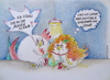 Cartoon: ich denk nur an kohle ... (small) by katzen-gretelein tagged liebe,sex,beziehungen