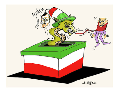 Cartoon: Italian Elections (medium) by vasilis dagres tagged italian,elections