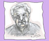 Cartoon: Alberto Mujica (small) by vasilis dagres tagged uruguay