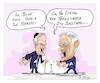 Cartoon: Biden and Netanyahu (small) by vasilis dagres tagged war,israel,gaza,lebanon