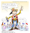 Cartoon: BIDEN THE COWBOYS (small) by vasilis dagres tagged war,ukraine,eyropean,union