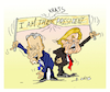 Cartoon: JOE BIEDEN and DONALD TRUMP (small) by vasilis dagres tagged bieden,trump,elections,usa