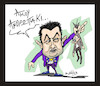 Cartoon: The arrogance of power (small) by vasilis dagres tagged energy,crisis,greece,european,union