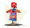 Cartoon: TRUMP (small) by vasilis dagres tagged trump,elections