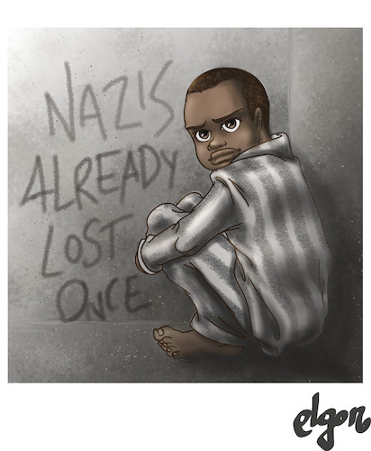 Cartoon: Libya (medium) by Alagooon tagged racism