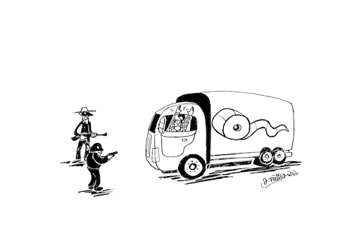 Cartoon: Warum kein Klopapier mehr da ist (medium) by Jens Natter tagged corona,virus,klopapier,hamsterkäufe,cartoon,corona,virus,klopapier,hamsterkäufe,cartoon