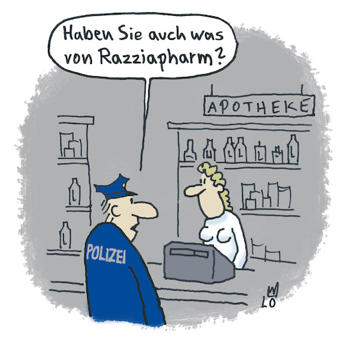 In der Apotheke...