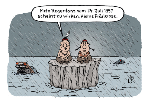 Cartoon: Regentanz (medium) by Lo Graf von Blickensdorf tagged schamanismus,esoterik,regentanz,indianer,indigene,squaw,karikatur,lo,graf,cartoon,naturkatastrophe,sturmflut,überschwemmung,regen,dauerregen,natur,schamanismus,esoterik,regentanz,indianer,indigene,squaw,karikatur,lo,graf,cartoon,naturkatastrophe,sturmflut,überschwemmung,regen,dauerregen,natur