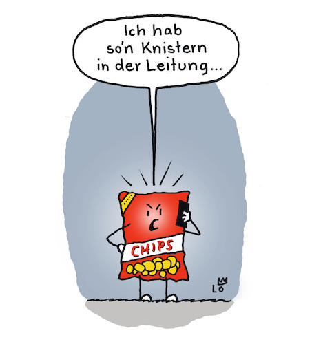 Cartoon: Schlechte Verbindung (medium) by Lo Graf von Blickensdorf tagged chipstüte,knistern,telefon,leitung,rascheln,karikatur,lo,cartoon,chips,snack,kino,kartoffelchips,chipstüte,knistern,telefon,leitung,rascheln,karikatur,lo,cartoon,chips,snack,kino,kartoffelchips