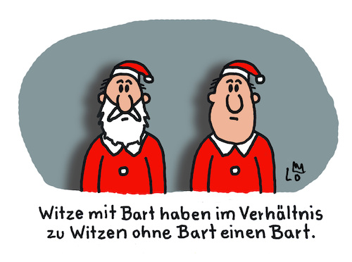 Cartoon: Witz mit Bart (medium) by Lo Graf von Blickensdorf tagged weihnachtsmann,liebe,nikolaus,bart,witz,mit,mann,karikatur,graf,lo,cartoon,advent,dezember,adventszeit,weihnachtszeit,kostüm,lachen,humor,weihnachtsmann,liebe,nikolaus,bart,witz,mit,mann,karikatur,graf,lo,cartoon,advent,dezember,adventszeit,weihnachtszeit,kostüm,lachen,humor