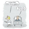 Cartoon: Beruhigungsmittel... (small) by Lo Graf von Blickensdorf tagged krankenhaus,tabletten,valium,beruhigungsmittel,krankenschwester,patient,krank,unruhe,nervös