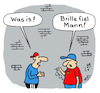 Cartoon: Jugendsprache (small) by Lo Graf von Blickensdorf tagged jugendliche,teenager,sprache,brille,fielmann,jugendsprache,karikatur,lo,graf,cartoon,fiel,wortspiel,jungs