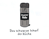 Cartoon: Kochtipp (small) by Lo Graf von Blickensdorf tagged gewürz,pfeffer,schwarz,pepper,worspiel,das,schwarze,schaf