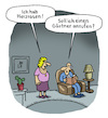 Cartoon: Notfall (small) by Lo Graf von Blickensdorf tagged böser,ehemann,ehefrau,herzrasen,missverständnis,gärtner,karikatur,lo,graf,cartoon,buch,lesen,herz,notfall