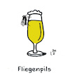 Cartoon: Prost (small) by Lo Graf von Blickensdorf tagged wortspiel,bier,pils,pilz,fliegenpils,fliegenpilz,bierglas,fliege,insekt,stubenfliege,cartoon