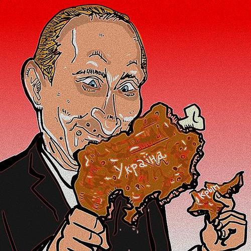 Cartoon: Aggression or Relief? (medium) by takeshioekaki tagged crimea,ukraine
