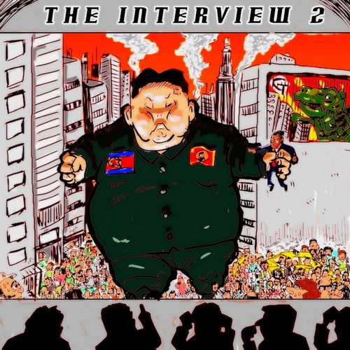 Cartoon: The Interview2 (medium) by takeshioekaki tagged the,interview