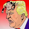 Cartoon: Donald John Trump (small) by takeshioekaki tagged donald,john,trump