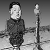 Cartoon: Kim Jong-un (small) by takeshioekaki tagged kim,jongun
