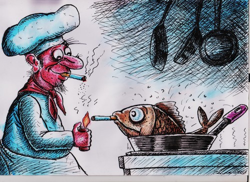 Cartoon: Last wish. (medium) by vadim siminoga tagged nature,ecological,disasters,seas,oceans,climate